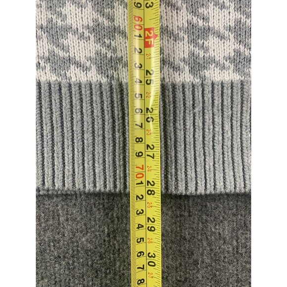 ABERCROMBIE & FITCH Mens Sleeveless Cotton V Neck Vest Size L White/Gray - Picture 4 of 7